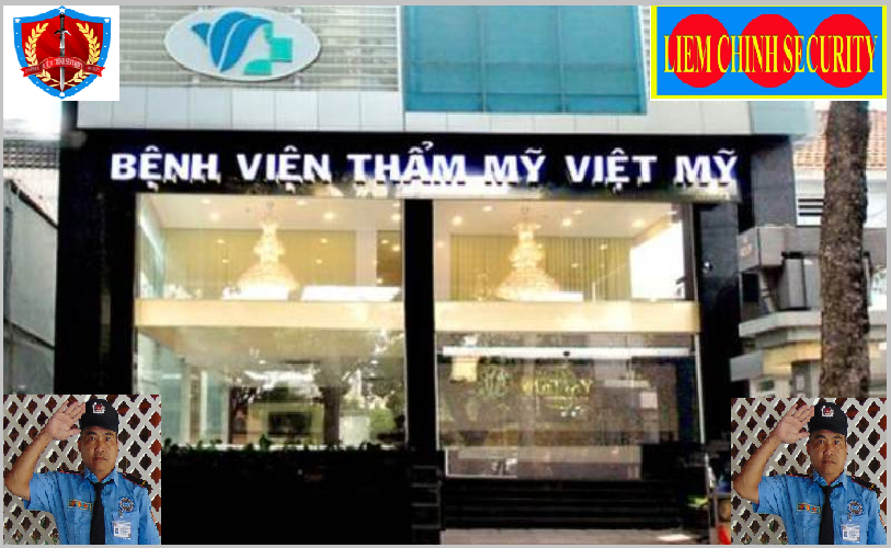 Bảo vệ giữ xe bệnh viện Thẩm Mỹ Việt Mỹ